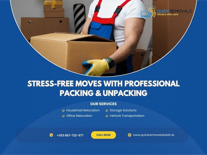 Professional Packing & Unpacking Services in Greystones | QRD