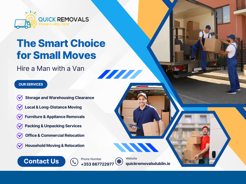 The Smart Choice for Small Moves Hire a Man with a Van