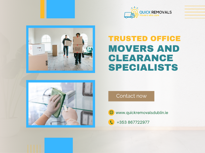 office moving and office clearance specialists in Sandyford